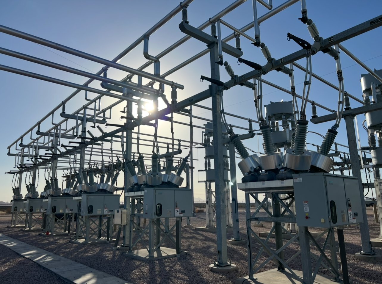 Medium voltage substation infrastructure in Colorado